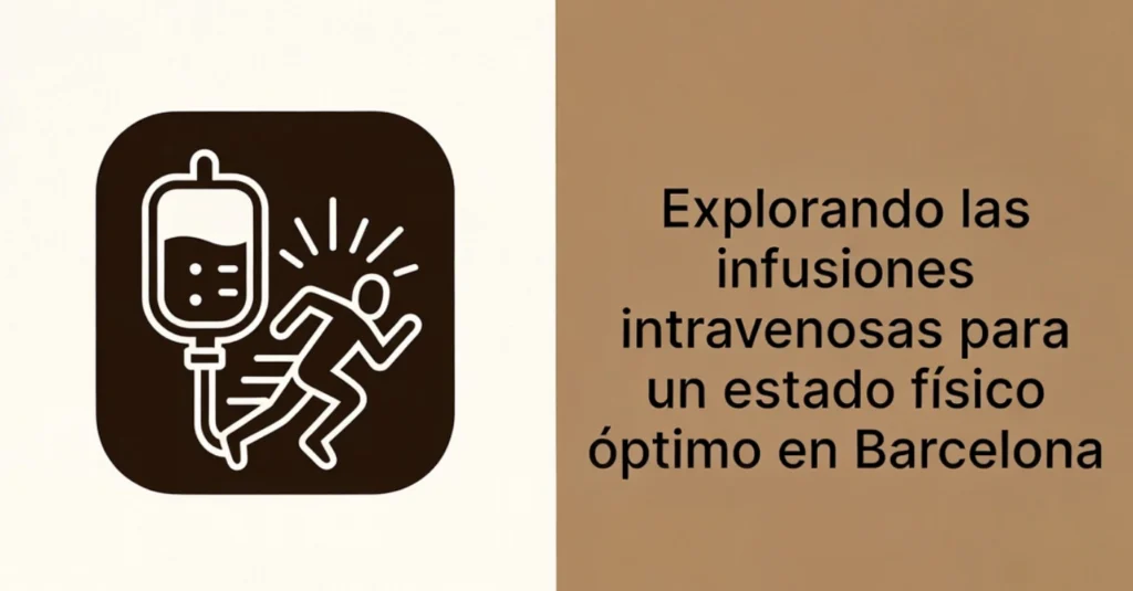 Icono de suero intravenoso y persona corriendo