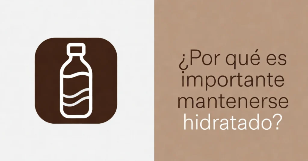 por qué es importante mantenerse hidratado