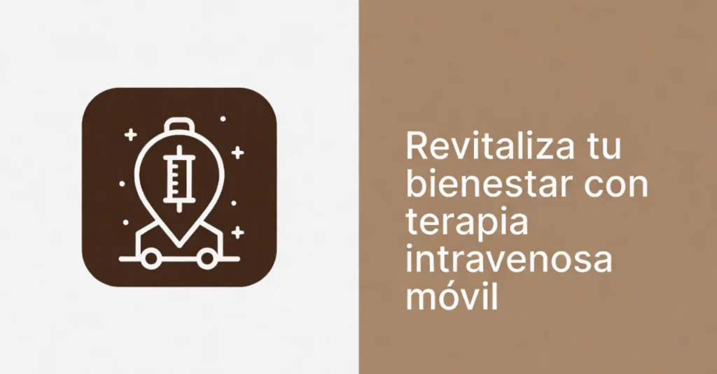 Icono de terapia intravenosa móvil
