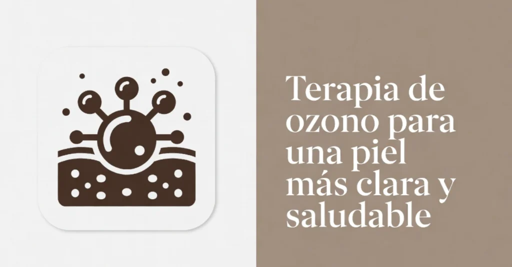 Icono de terapia de ozono para la piel