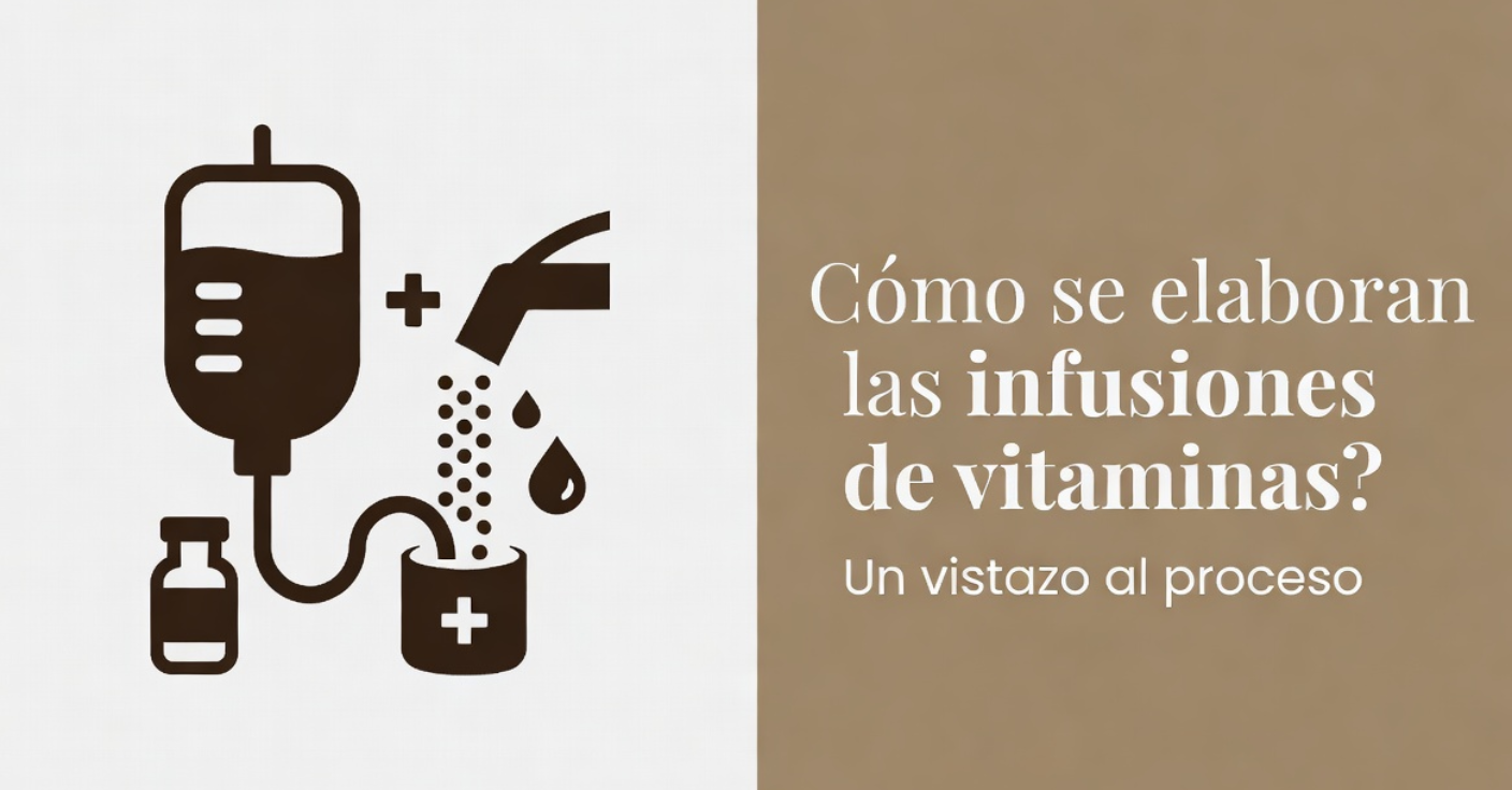 Ilustración sobre elaboración de infusiones de vitaminas