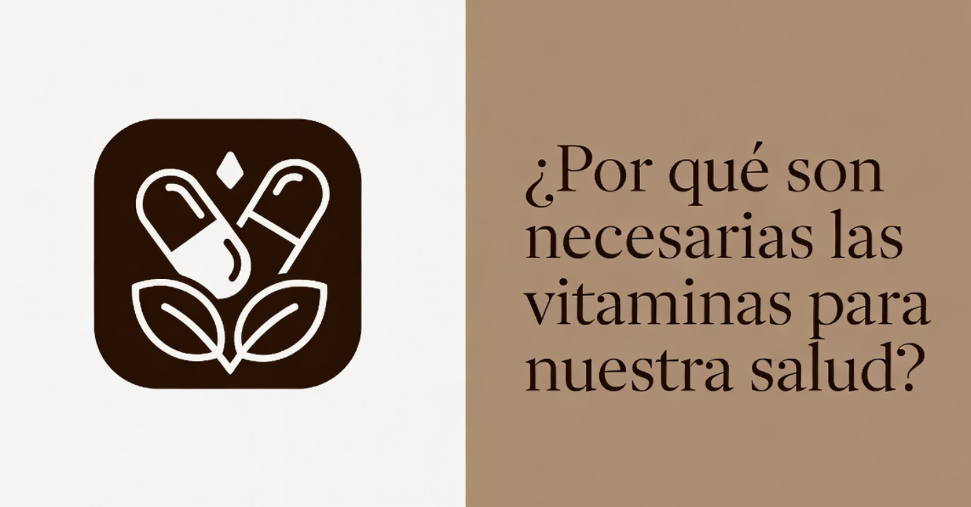 Icono de vitaminas y pregunta sobre salud