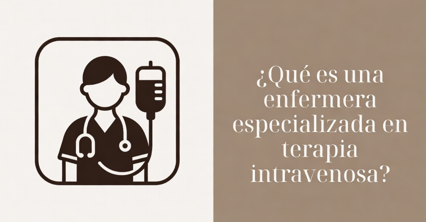 Icono de enfermera con suero intravenoso